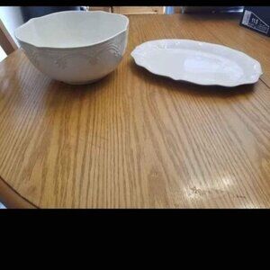 Pioneer Womam Cowboy lace Serving Set